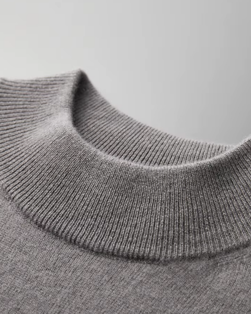 Zalecta | Tijdloze Mock Neck Shirt