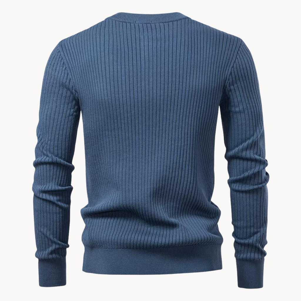 Zalecta | Geribde Henley Shirt