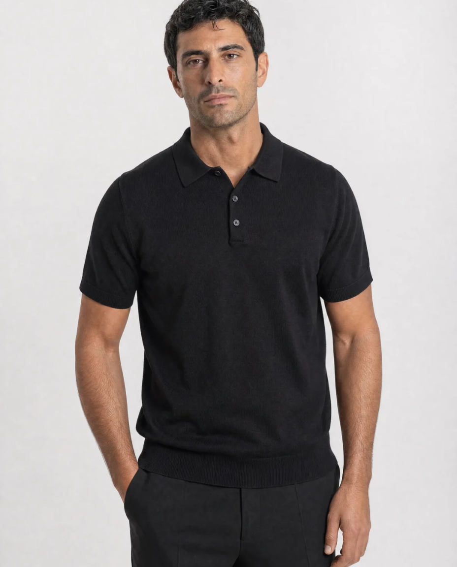Luca | Klassieke Knit Polo