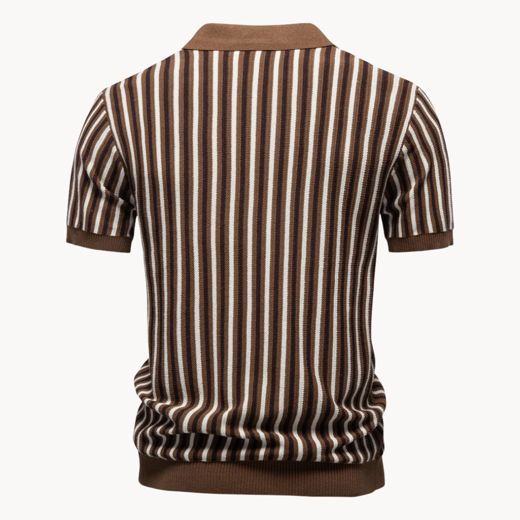 Zalecta | Gestreepte Knit Polo