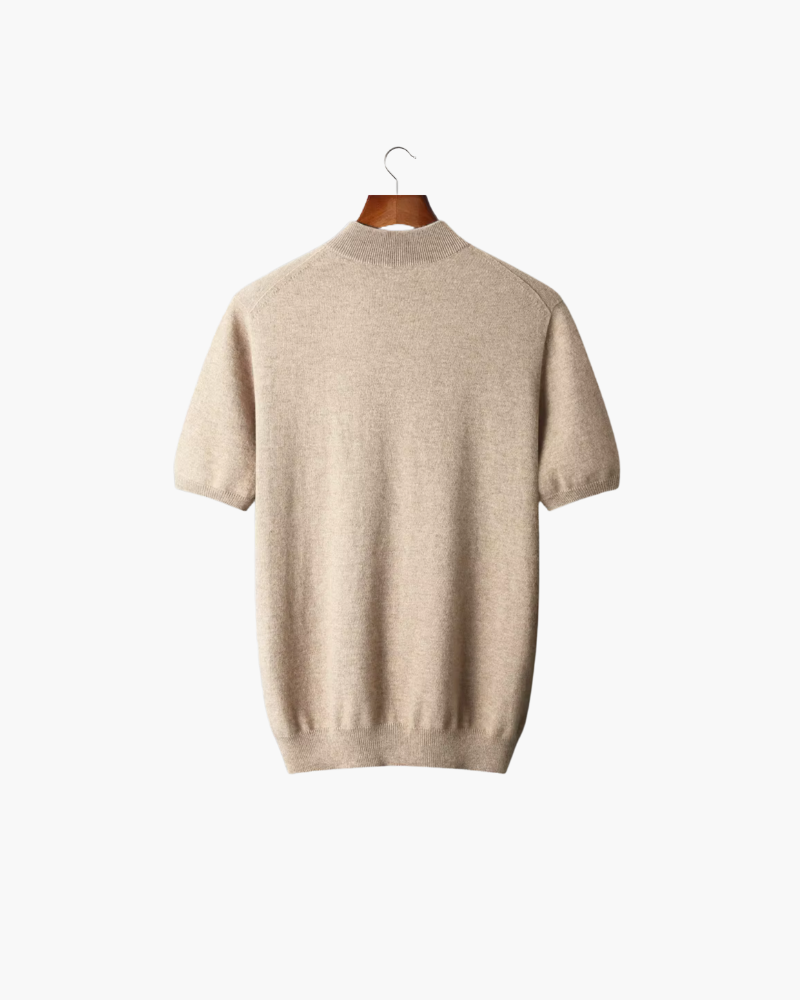 Zalecta | Tijdloze Mock Neck Shirt