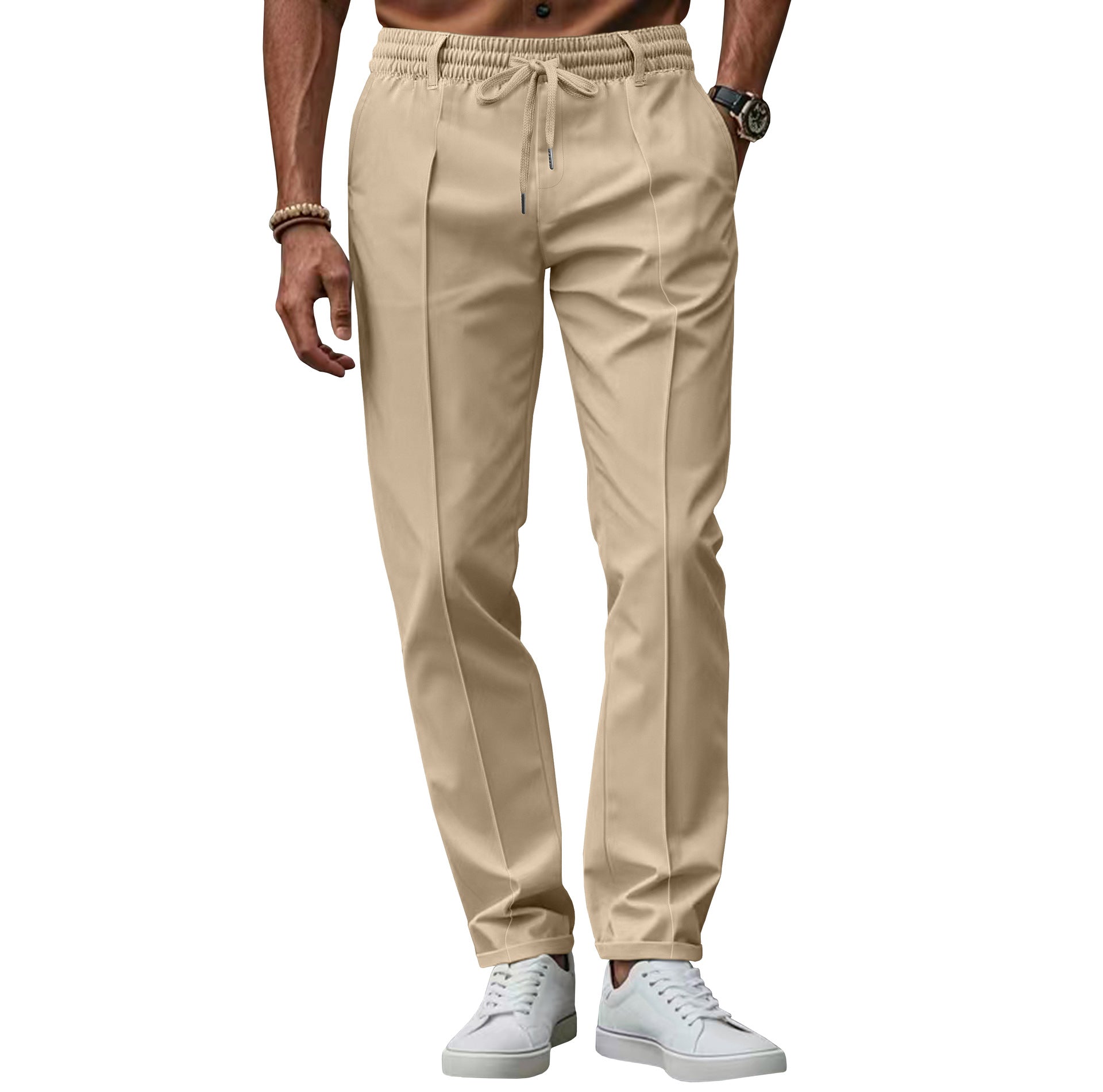 UrbanEase Tailored Drawstring Pants
