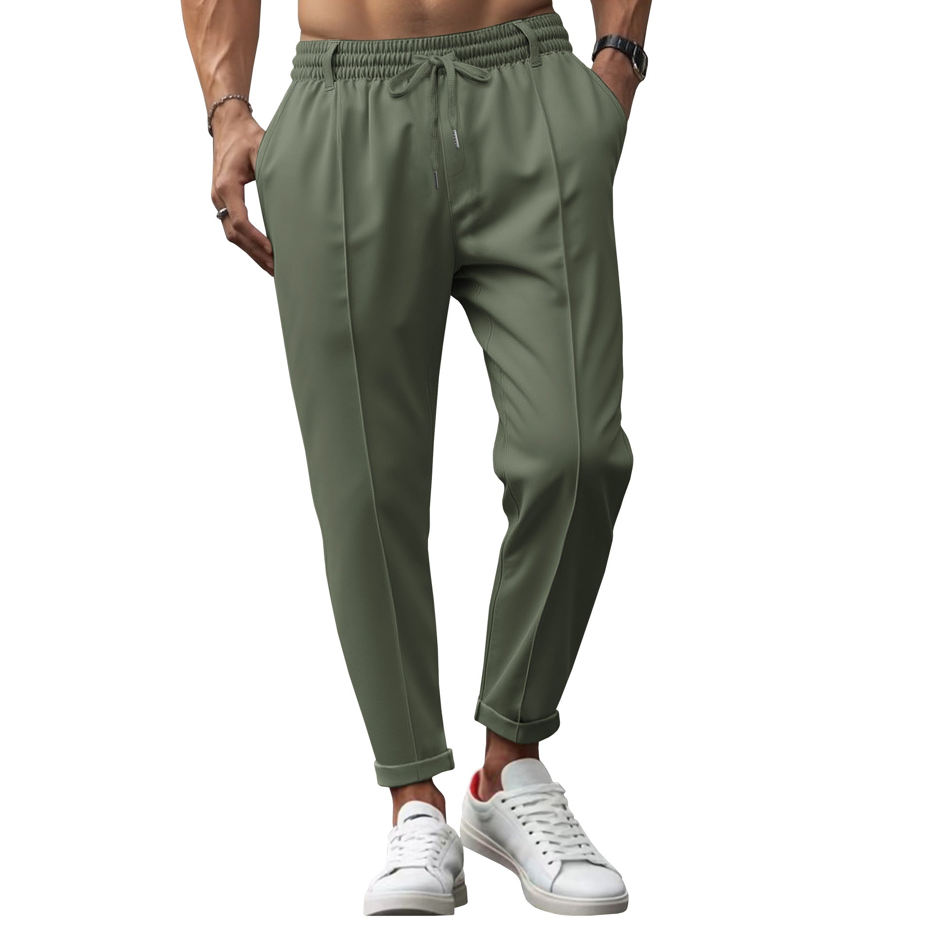 UrbanEase Tailored Drawstring Pants