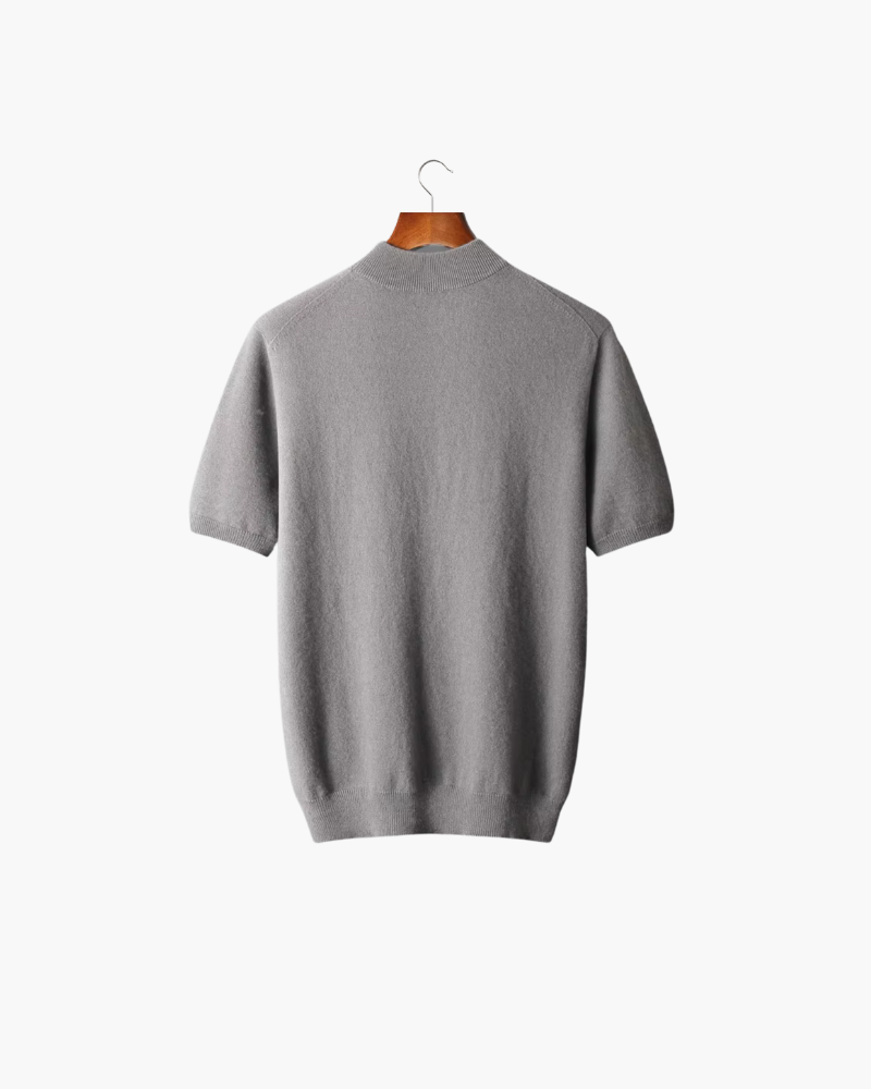 Zalecta | Tijdloze Mock Neck Shirt