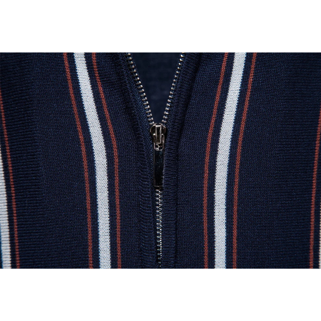 Enrico | Verfijnde Zip Polo