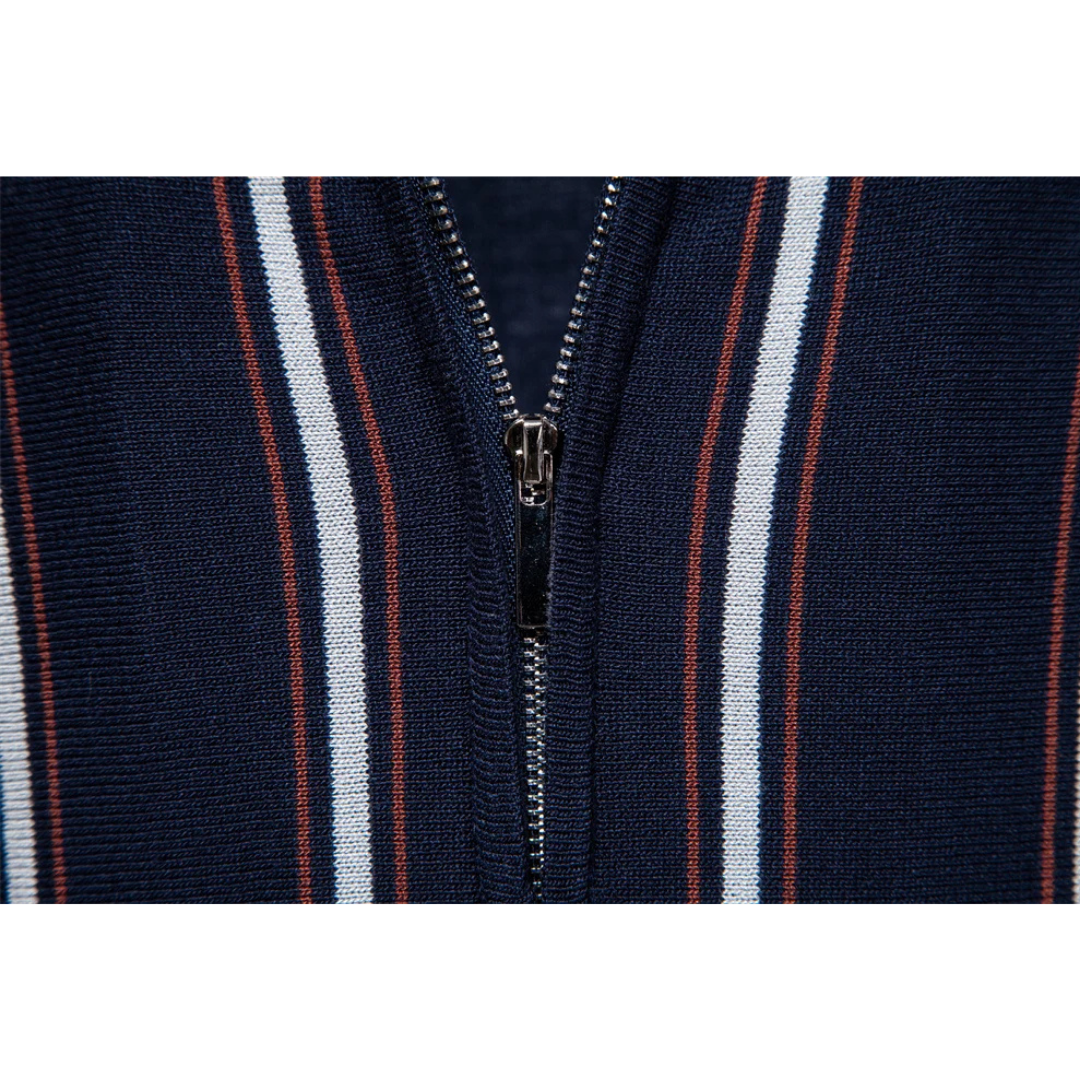 Enrico | Verfijnde Zip Polo