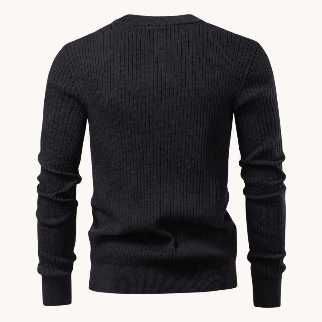 Zalecta | Geribde Henley Shirt