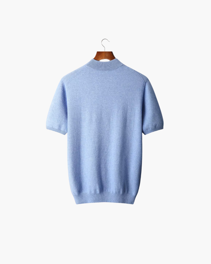 Zalecta | Tijdloze Mock Neck Shirt