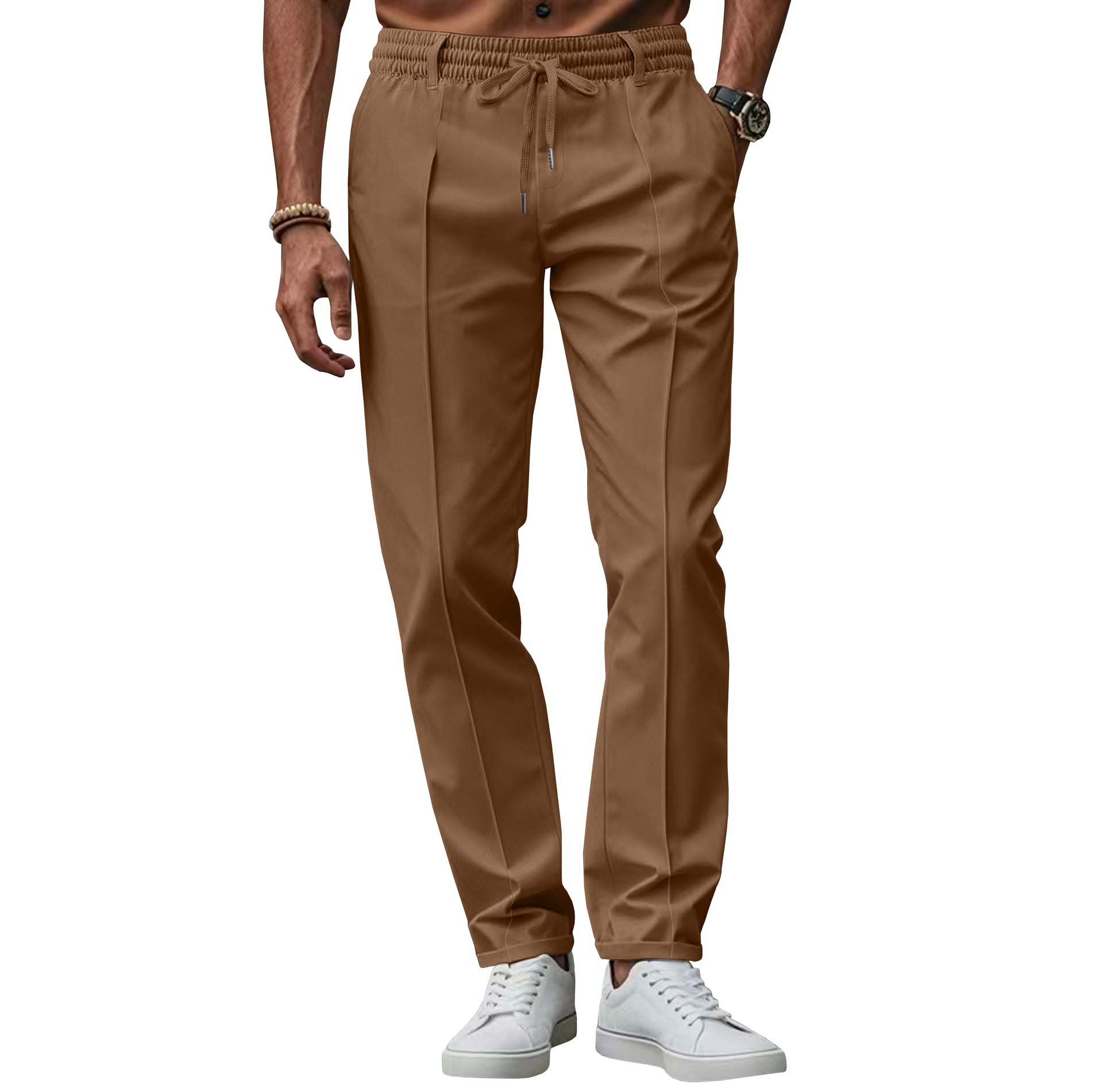 UrbanEase Tailored Drawstring Pants