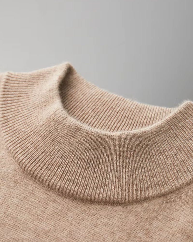 Zalecta | Tijdloze Mock Neck Shirt