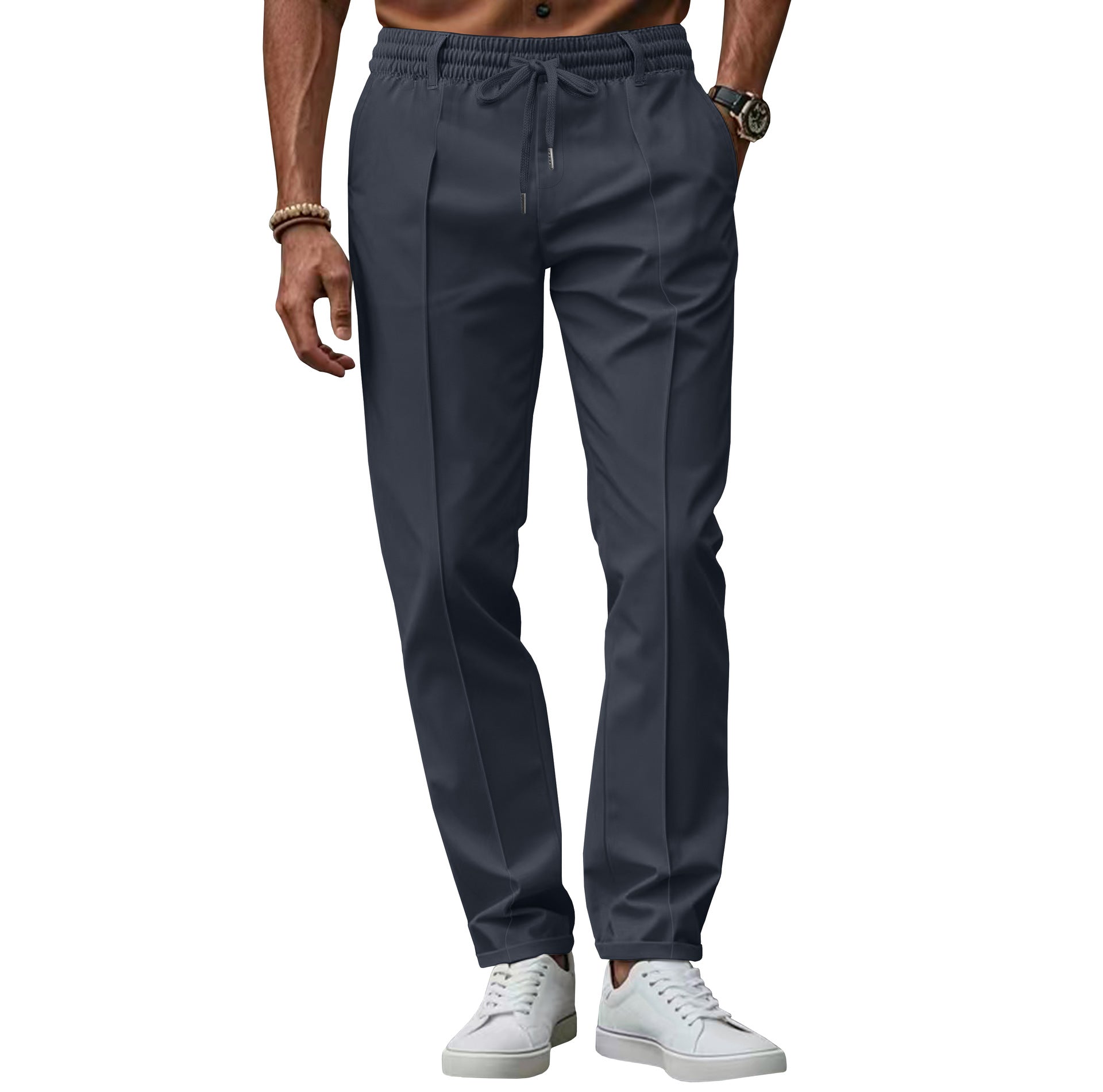 UrbanEase Tailored Drawstring Pants