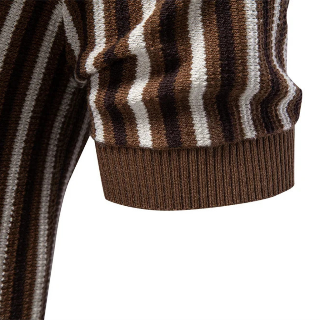 Zalecta | Gestreepte Knit Polo