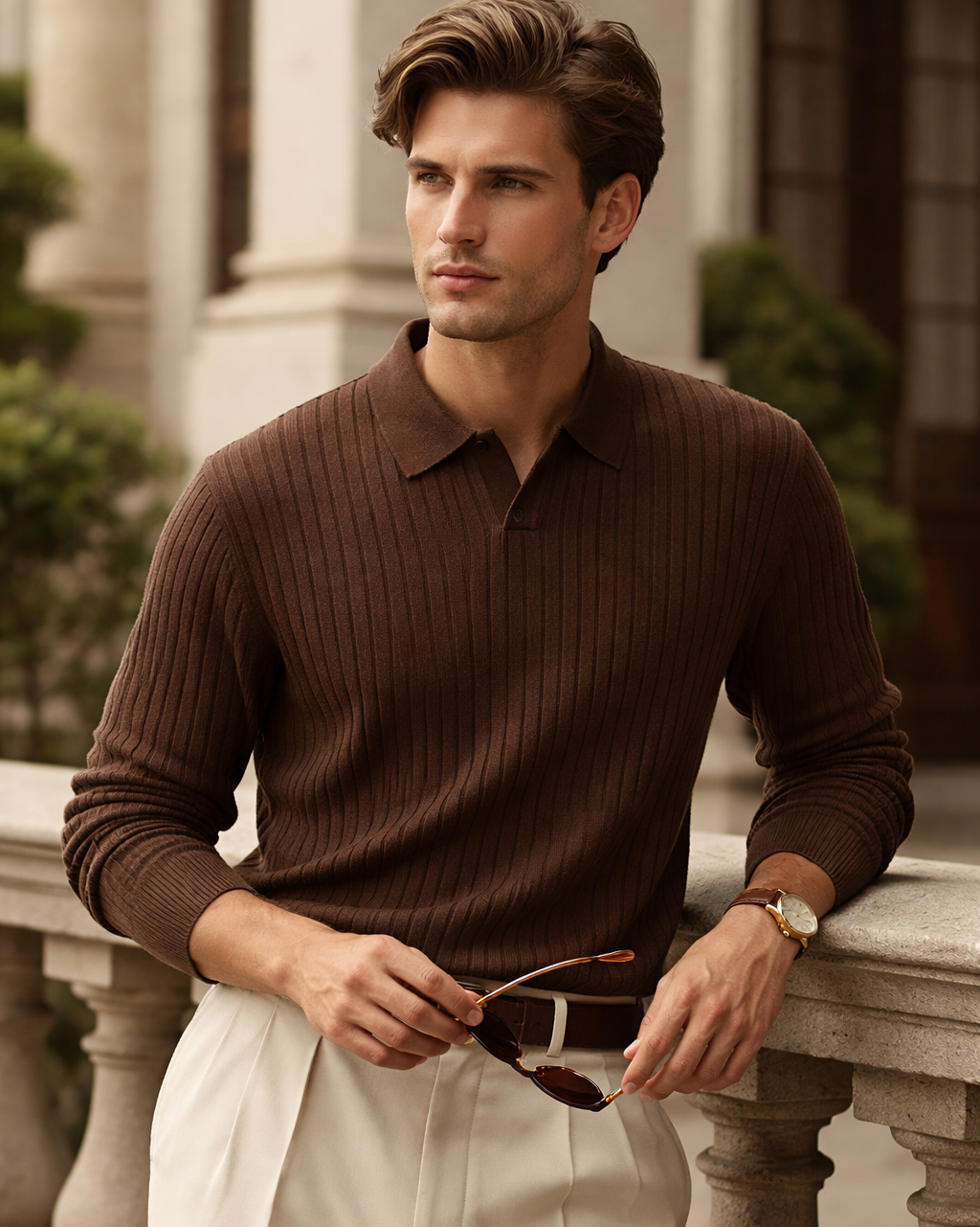 Benjamin | Open Kraag Polo
