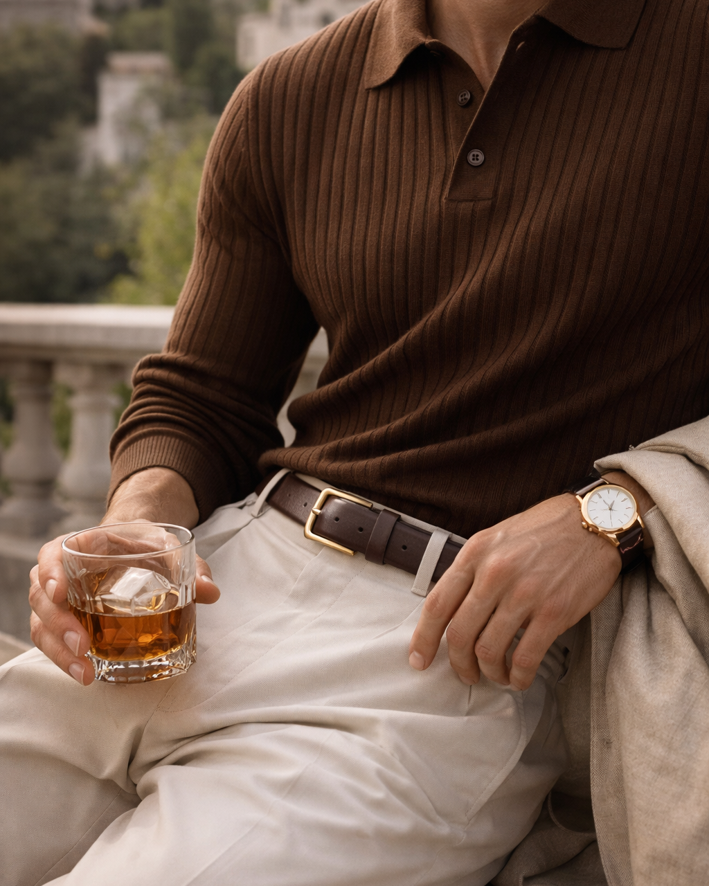 Benjamin | Open Kraag Polo