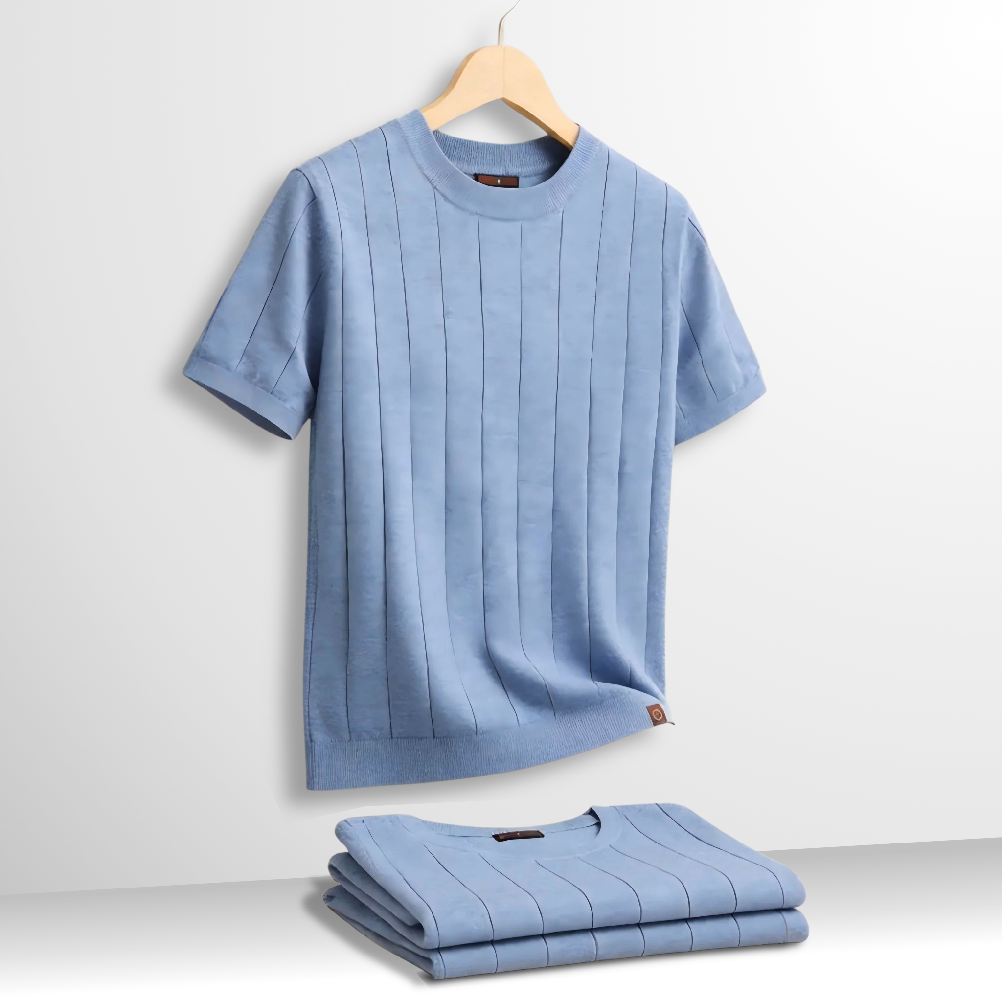 Luca | Luxe Geribde T-Shirt