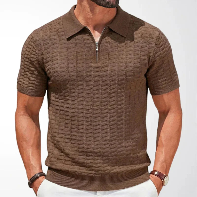 Zalecta | Premium Zip Polo