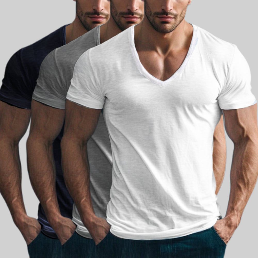 Calvin | Tijdloos V-hals Shirt