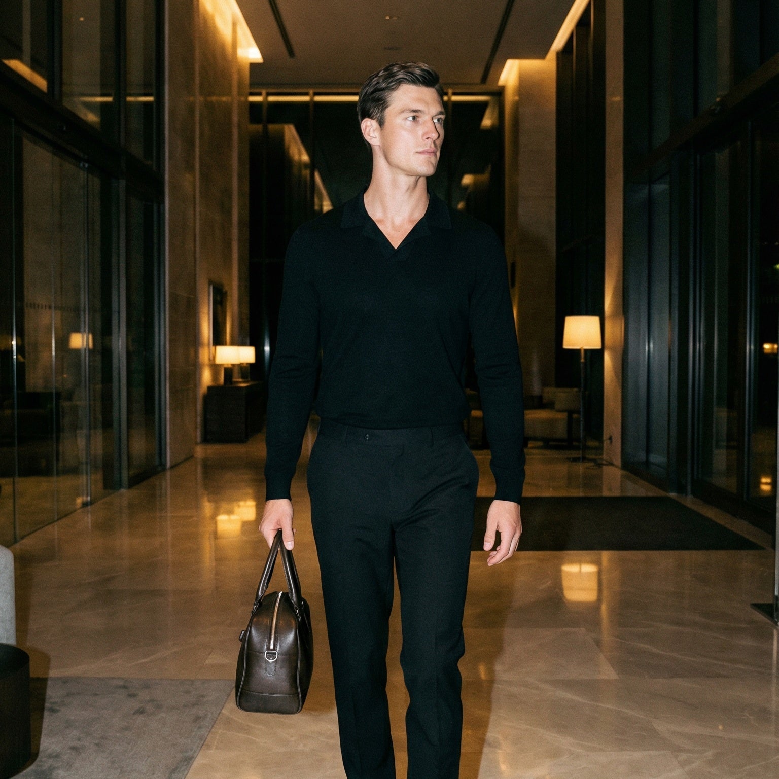 Zalecta | Luxe Gebreide Polo
