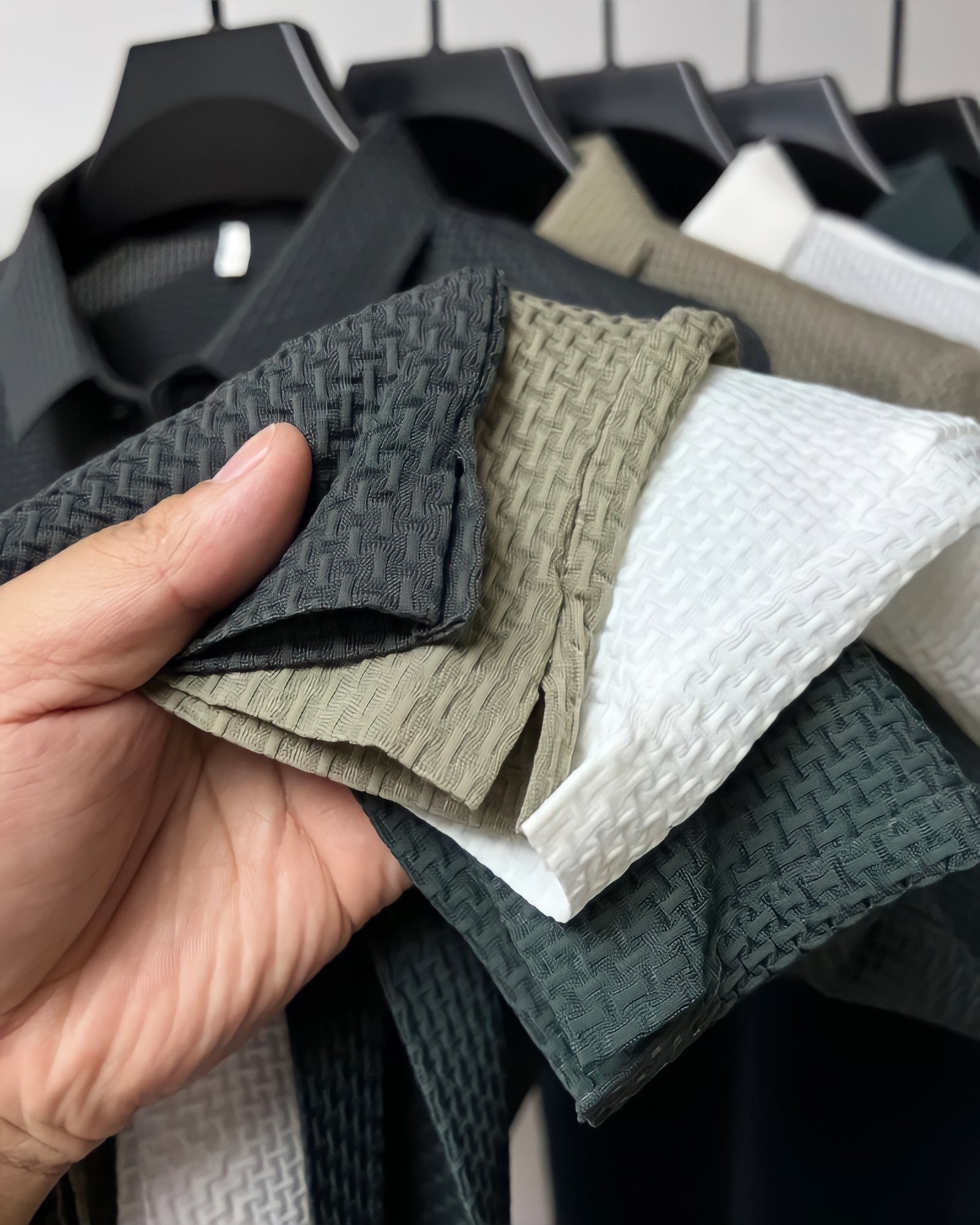 Daan | Gestructureerde Slim-Fit Polo