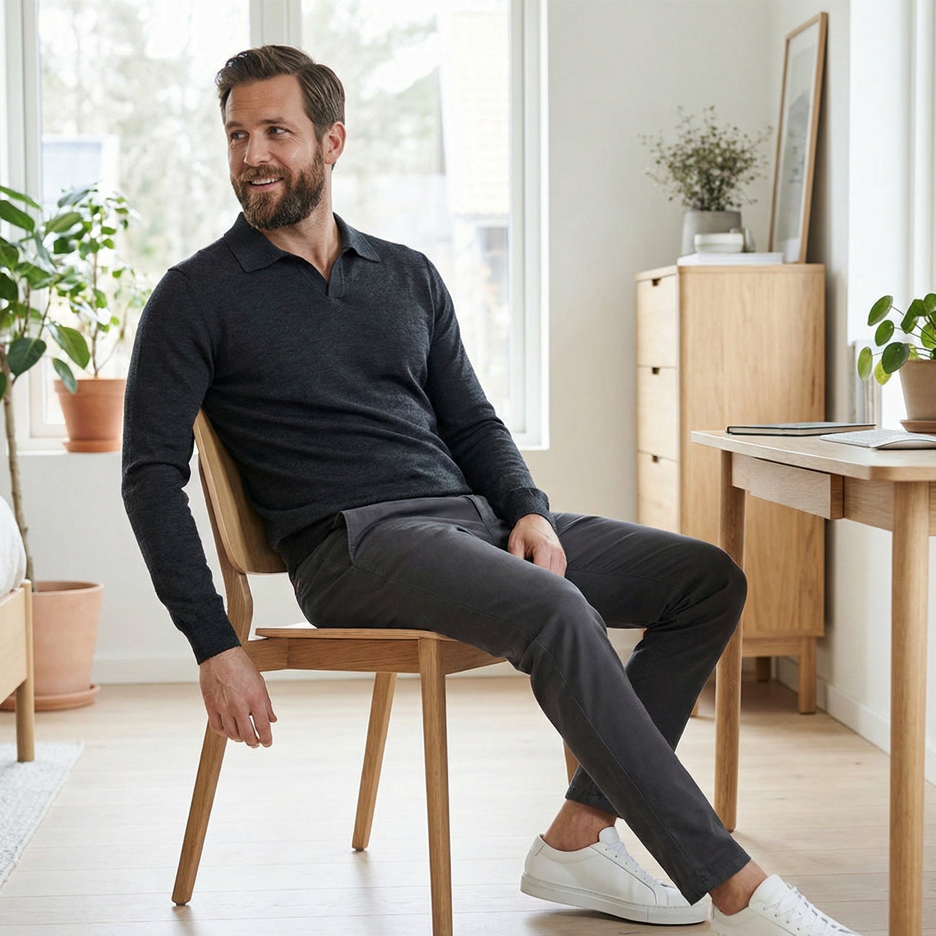 Zalecta | Luxe Gebreide Polo