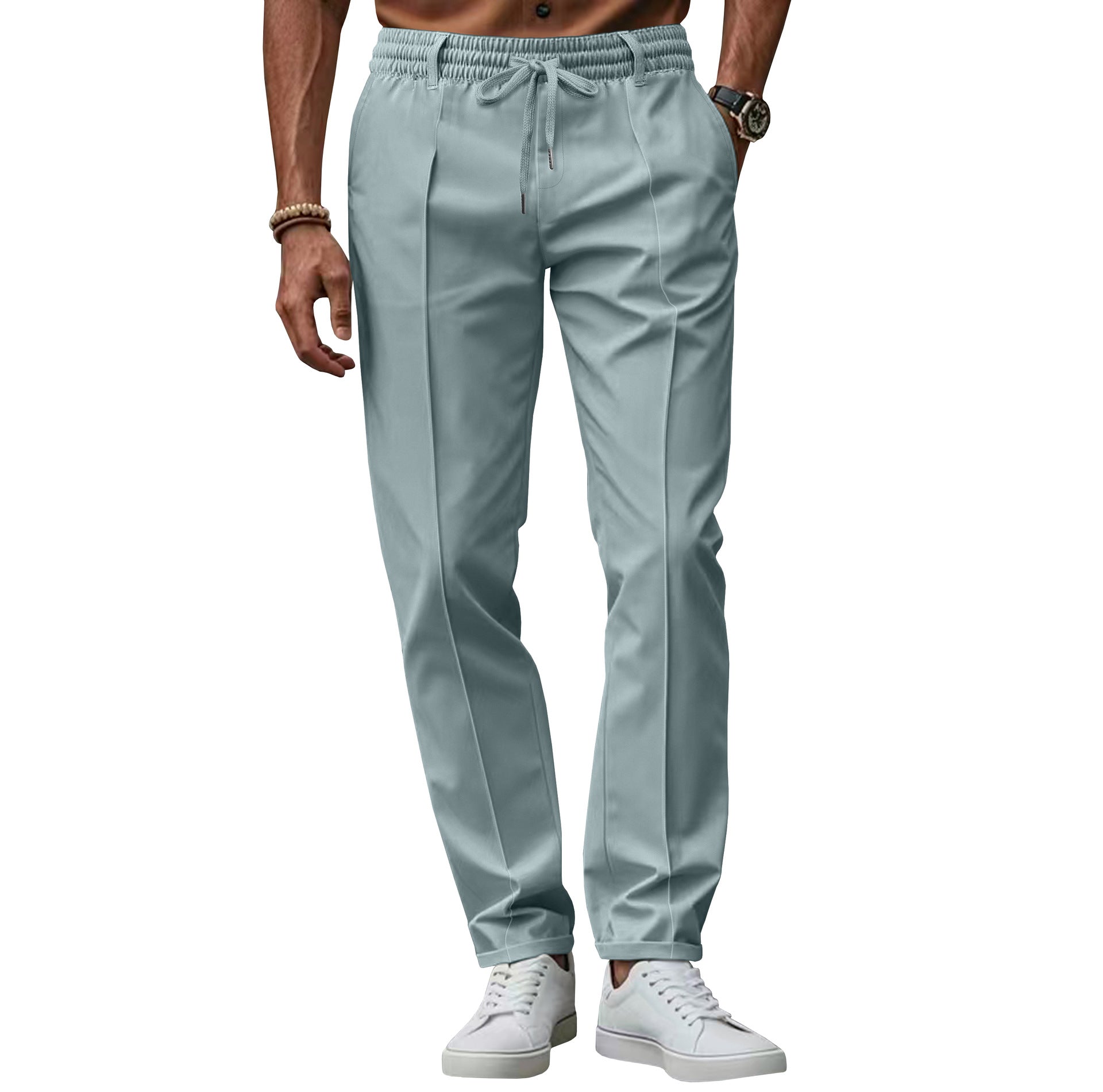 UrbanEase Tailored Drawstring Pants