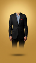 Tailored Blazer in Midnight Black