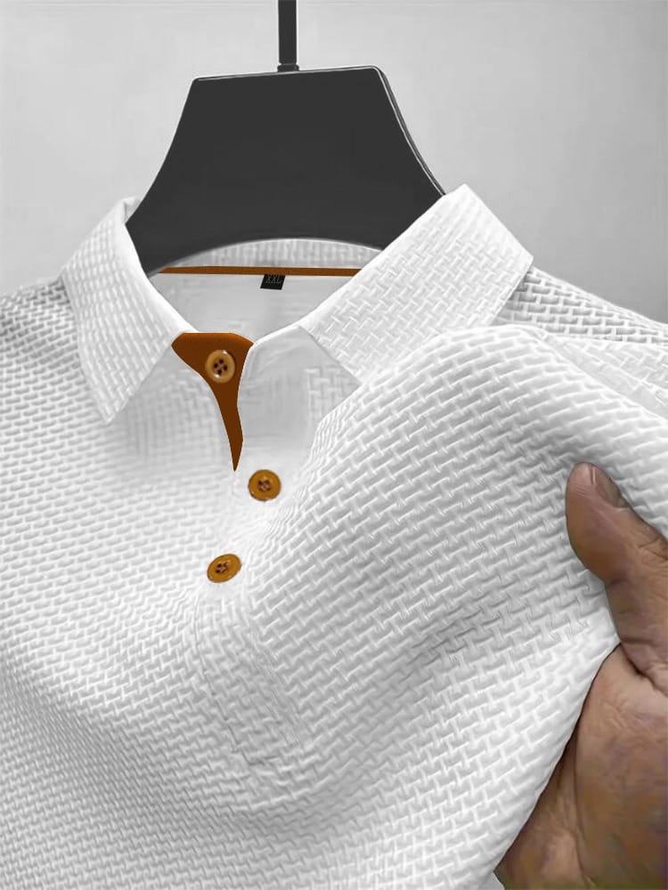 Stefano | Luxe Textuur Polo
