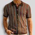 Armand | Gestreepte Knit Polo