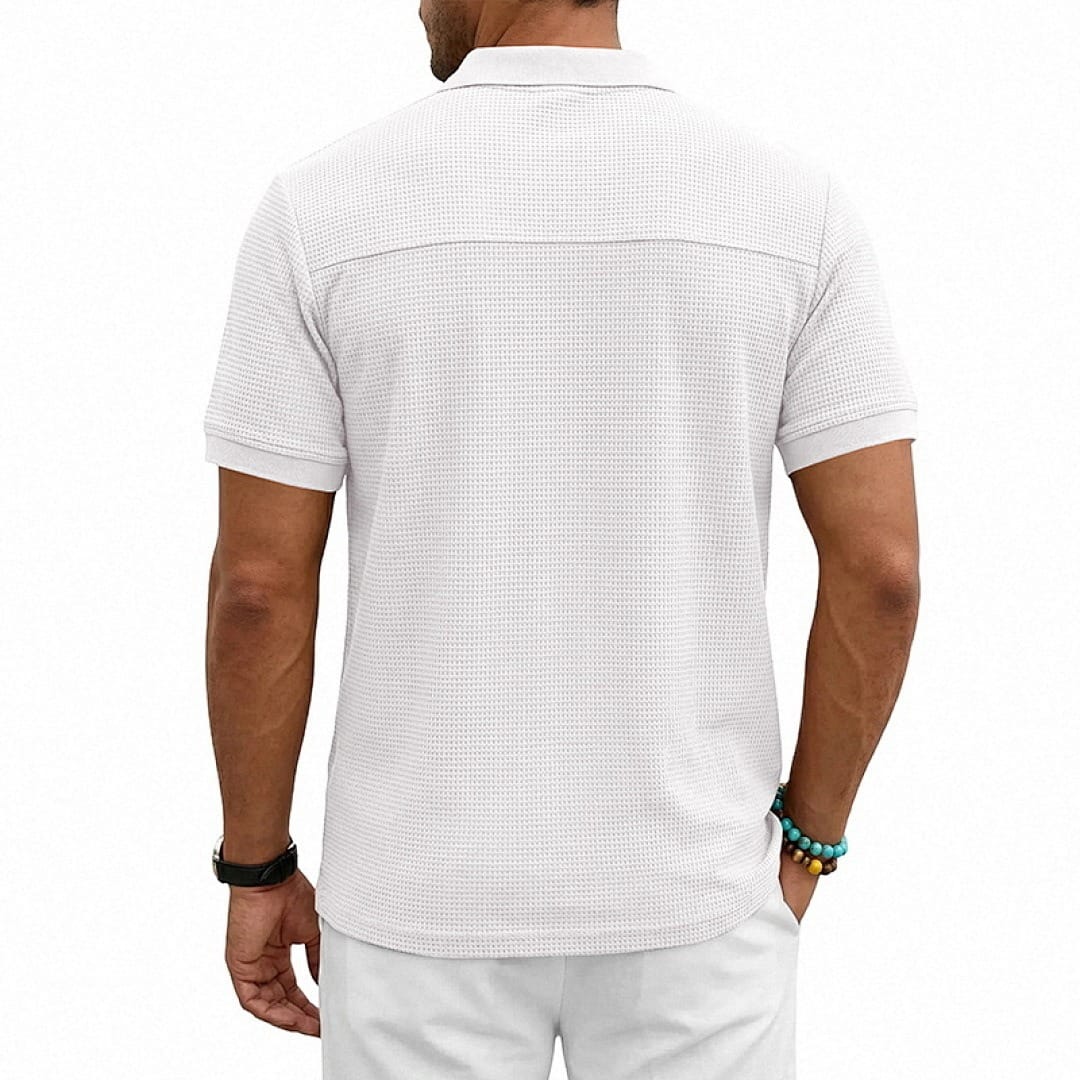 Ruben | Luxe gebreide polo