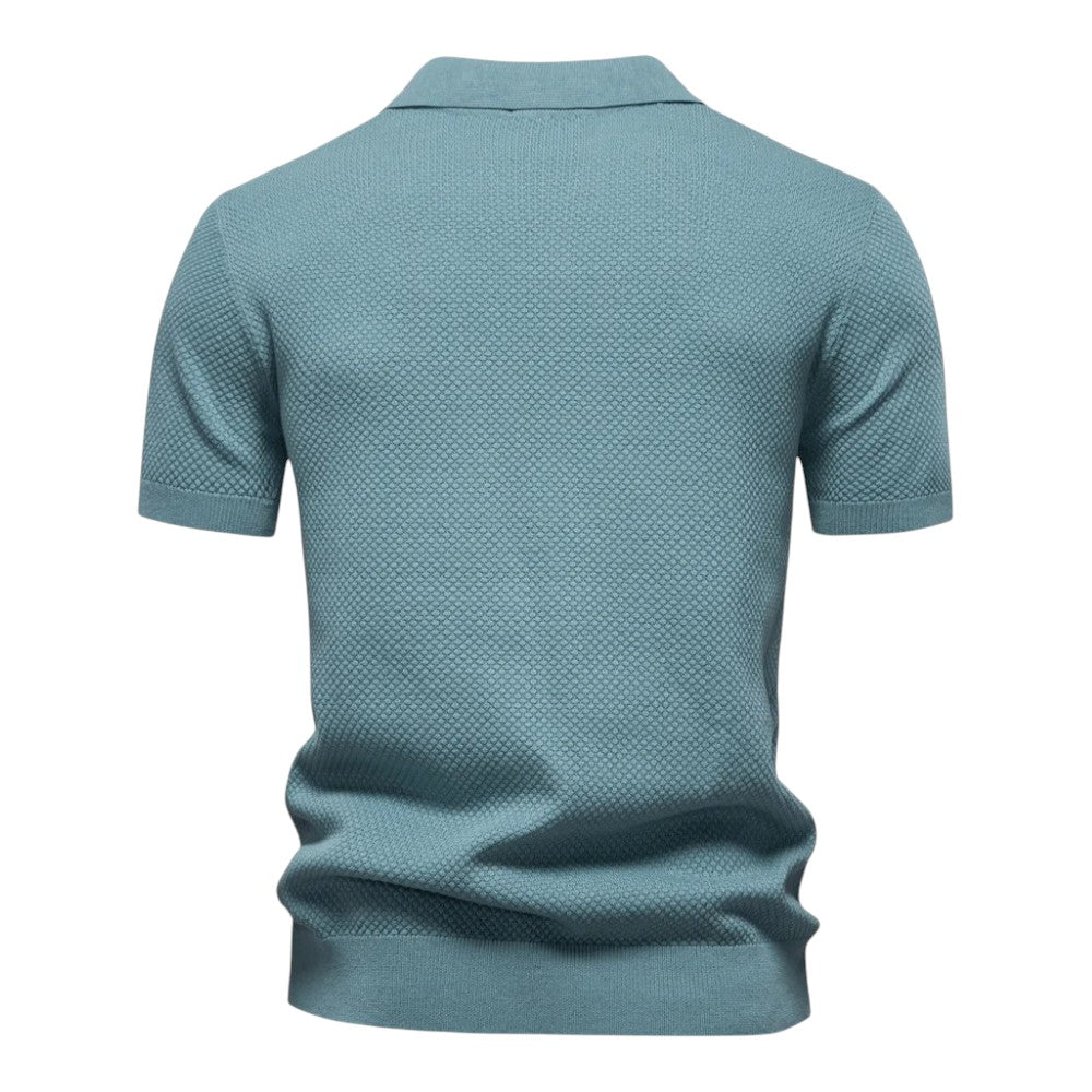 Zalecta | Wafel Knit Polo
