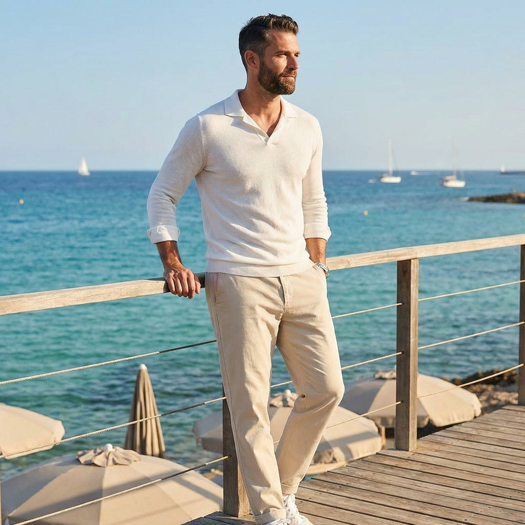 Zalecta | Luxe Gebreide Polo